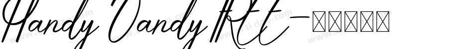 Handy Dandy FREE字体转换